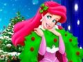 Игра Коледното обличане на малката русалка Ариел  онлайн