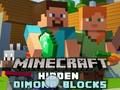 Игра Minecraft Скрити диамантени блокове  онлайн