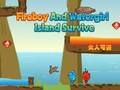 Игра Fireboy и Watergirl Island оцелеят  онлайн