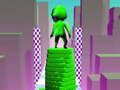 Игра Подредете цветовете на кулата, бягайте 3d-кула, бягайте кубичен сърфист  онлайн