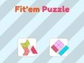 Игра Fit'em пъзел  онлайн