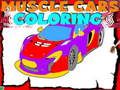 Игра Оцветяване на Muscle Cars  онлайн