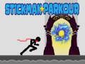 Игра Stickman Parkour онлайн