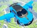 Игра Истинска спортна летяща кола 3d  онлайн