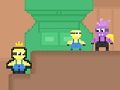 Игра Лилав дим на малкото жълто човече  онлайн