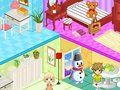 Игра Дизайн на къща за кукли принцеса  онлайн
