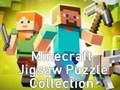 Игра Колекция от пъзели Minecraft  онлайн