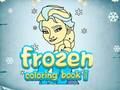 Игра Frozen книжка за оцветяване II  онлайн
