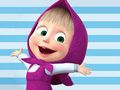 Игра Един ден с Маша и Мечока  онлайн