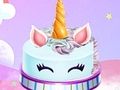 Игра Приготвяне на торта Little Anna Unicorn  онлайн