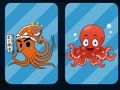 Игра Анимационен филм Морска риба Памет  онлайн