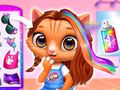 Игра Фризьорски салон за животни Кити  онлайн