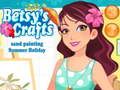 Игра Betsy's Crafts Лятна ваканция за рисуване с пясък  онлайн