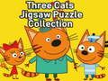 Игра Колекция от пъзели Three Сats Jigsaw  онлайн
