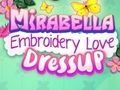 Игра Mirabella бродерия любов се облича онлайн