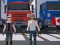 Игра Камион и полиция  онлайн