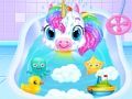 Игра Грижа за домашни любимци с магически еднорог  онлайн