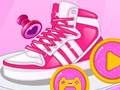 Игра Дизайнер на кецове Popstar  онлайн