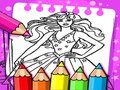 Игра Книжка за оцветяване на Барби  онлайн