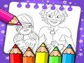 Игра Книжка за оцветяване на чудодейната калинка  онлайн