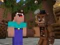 Игра Noob срещу 1000 Freddy's  онлайн