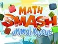 Игра Math Smash Спасяване на животни  онлайн