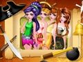 Игра Пиратски момичета Търсене на съкровища  онлайн