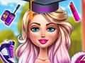 Игра Glam College Makeover  онлайн