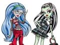 Игра Книжка за оцветяване за Monster High  онлайн