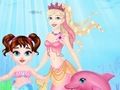 Игра Бебе Тейлър спасява кралство на русалка онлайн