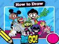Игра Горещ за рисуване Teen Titans Go!  онлайн