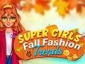 Игра Есенни модни тенденции на Super Girls  онлайн