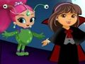 Игра Ник младши Парад за обличане за Хелоуин  онлайн