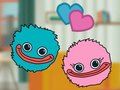 Игра Свържете Хаги и Киси  онлайн