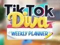 Игра Седмичен плановик на TikTok Diva  онлайн
