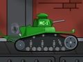 Игра Танкове 2D: Танкови войни  онлайн