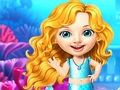 Игра Животът на сладката бебешка русалка  онлайн
