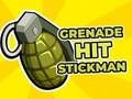 Игра Удари с граната Stickman  онлайн