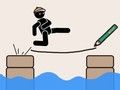 Игра Draw Two Save: Спаси човека  онлайн