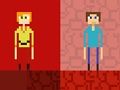 Игра Stickman Steve срещу Alex Nether  онлайн