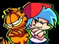 Игра Friday Night Funkin: Monday Funkin с котката Гарфийлд  онлайн