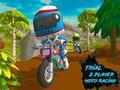 Игра Пробни мото състезания за 2 играча  онлайн