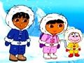 Игра Дора Открий 5 разлики  онлайн