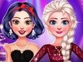 Игра Моите новогодишни искрящи тоалети  онлайн