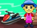 Игра Намерете ключа за водния скутер  онлайн