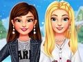 Игра Моите зимни уютни тоалети  онлайн
