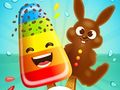 Игра Игра за готвене на ледени бонбони  онлайн