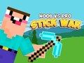 Игра Noob срещу Pro Stick War  онлайн