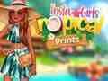 Игра Insta Girls Tropical Prints онлайн