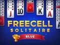 Игра Пасианс Freecell Blue  онлайн